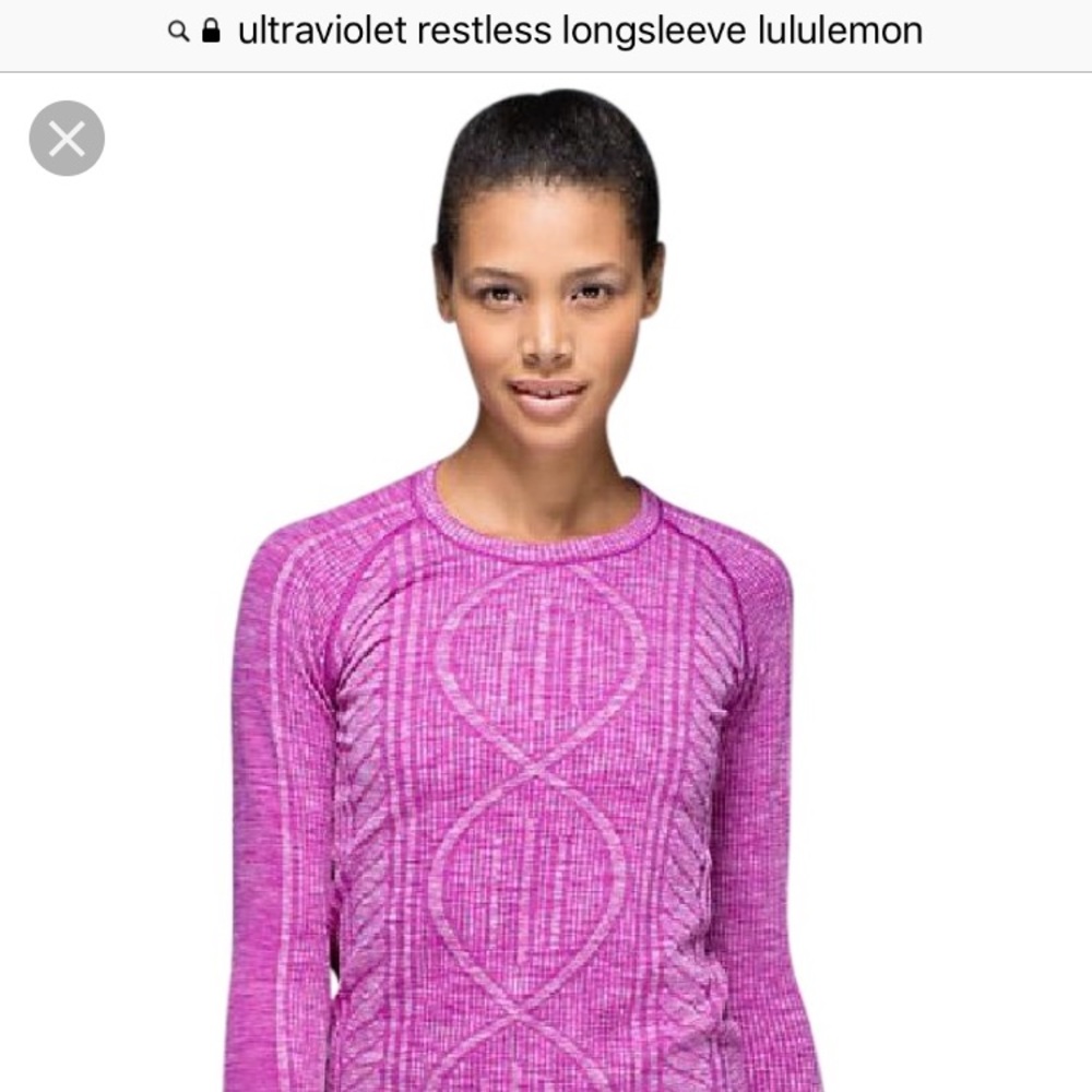 Lululemon Restless, Rest Less Pullover